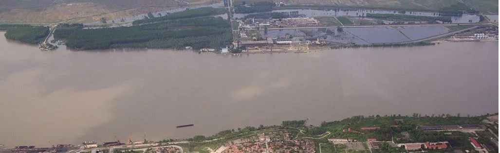 Zimnicea - Faleza și Vederea spre Bulgaria