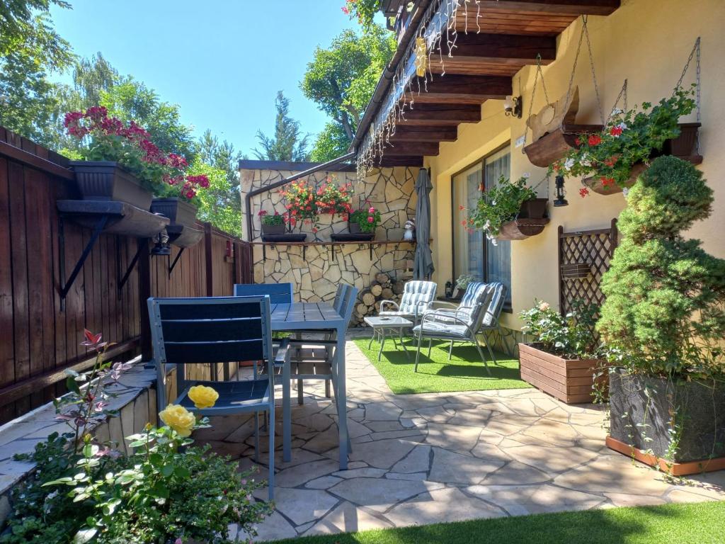 Edelweiss Cozy Lodge cu Semineu, Saună și Terasă — foto 12