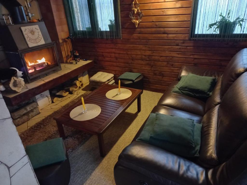 Edelweiss Cozy Lodge cu Semineu, Saună și Terasă — foto 16