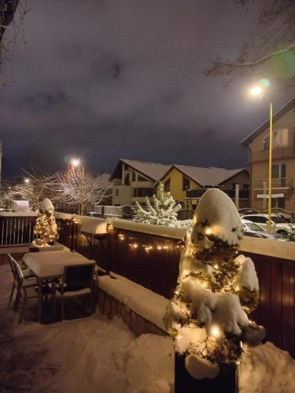 Edelweiss Cozy Lodge cu Semineu, Saună și Terasă — foto 18