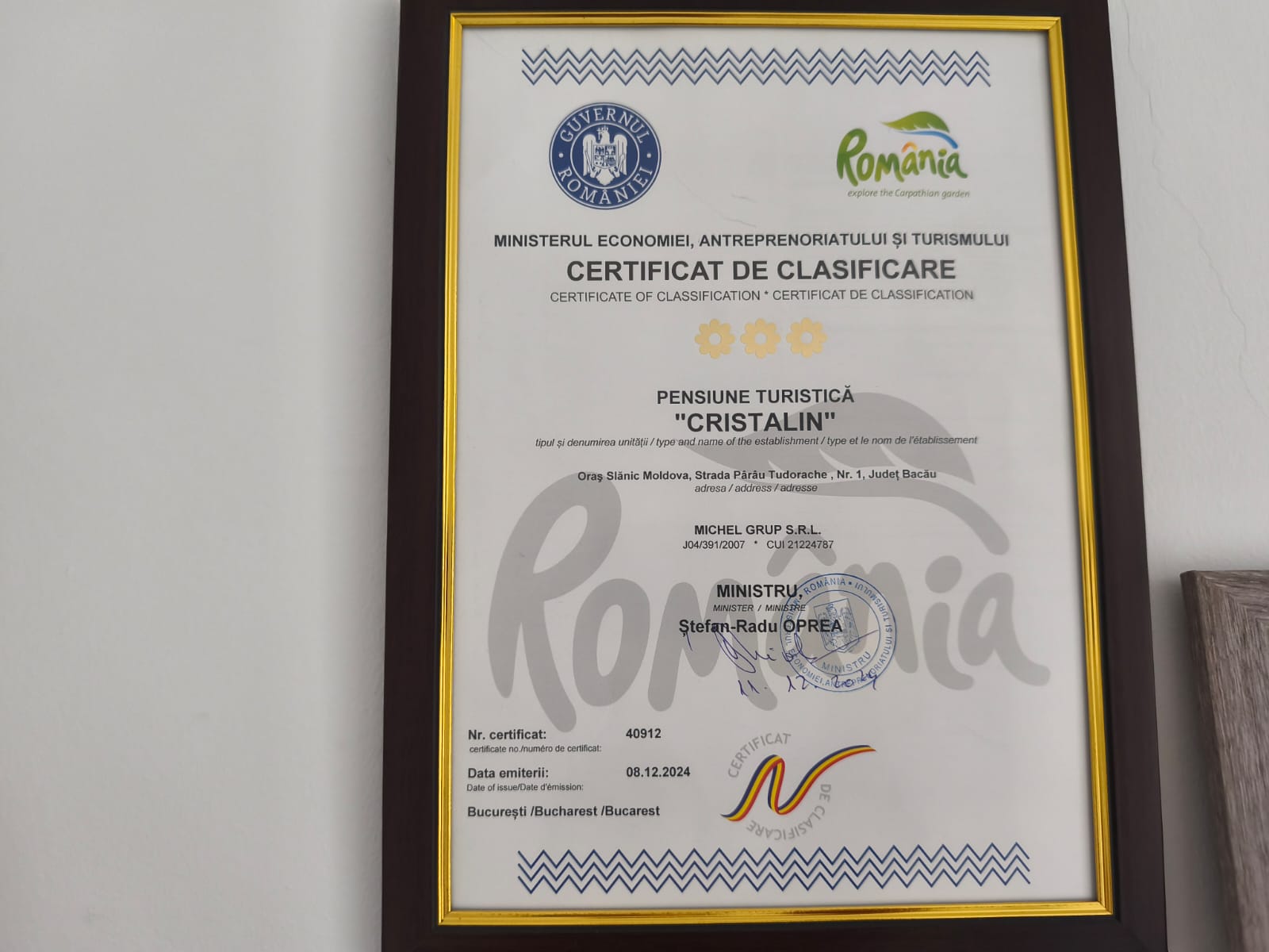 Pensiunea Cristalin, Slanic - Moldova — foto 26
